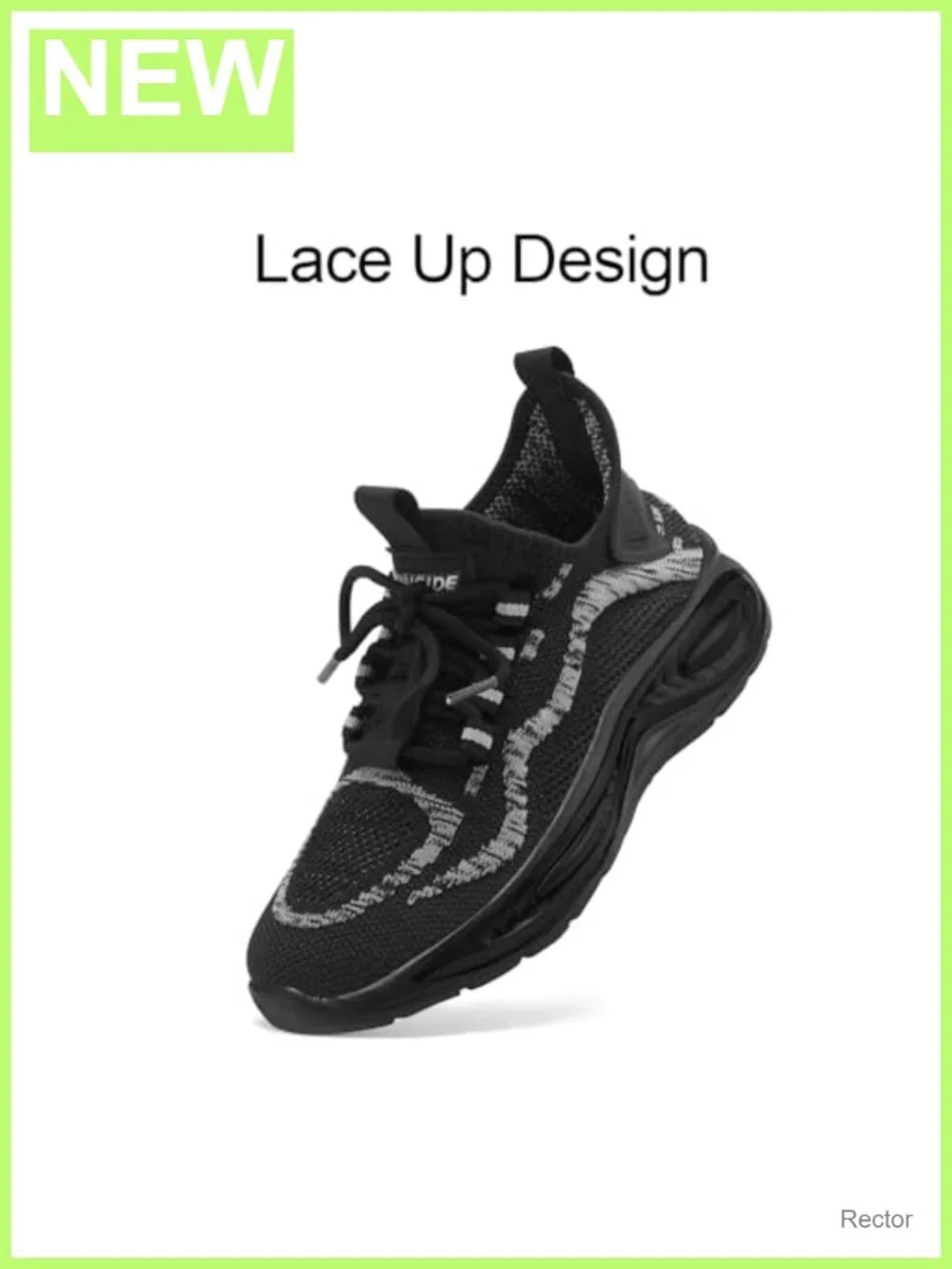 Kids Lightweight Breathable Lace-Up Sneakers for Outdoor Sports